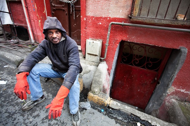 Abdul from Nigeria, graduate turned garbage scavanger