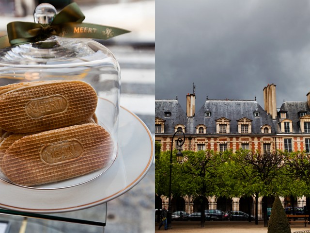 Place de Vosges residents have eaten Meert's waffles for 200+ years
