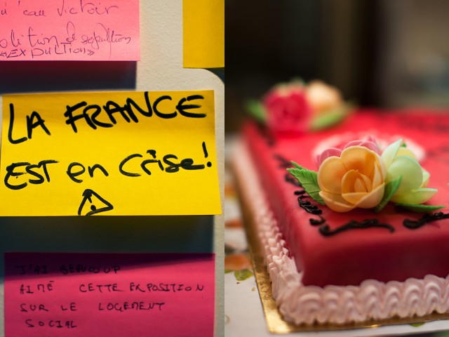 what will Sarkozy's response be - let them eat cake?