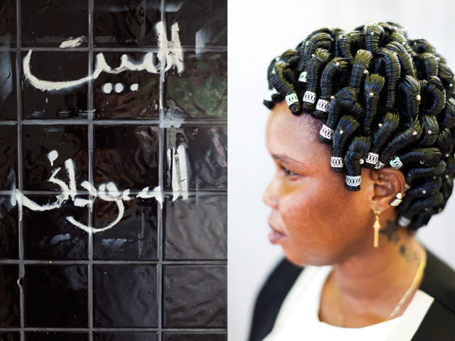 transplanted traditions - "It takes six hours for them to do my hair like this and it lasts four months" - Daruka from Sudan