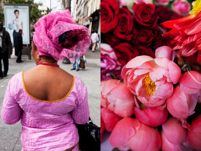 she buys her flowers from Barbes Market to match her hair