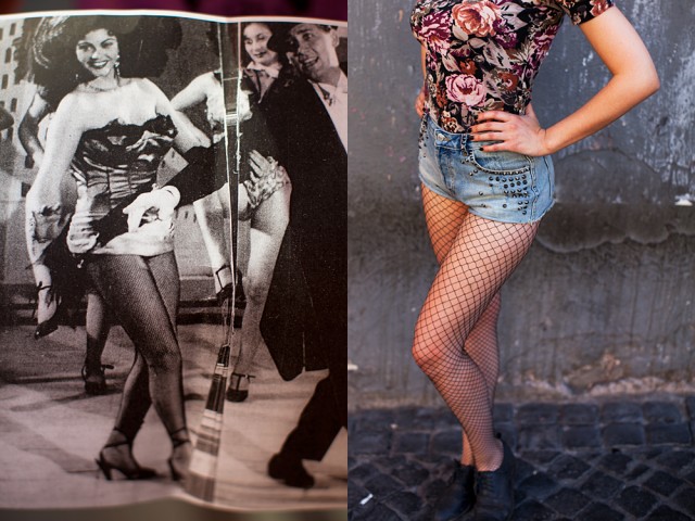 the dancers, 50 years apart - Marcella and Giuditta Sin