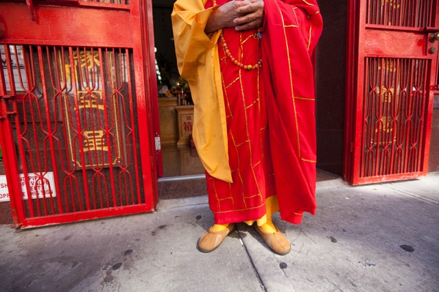 the Buddhist abbot