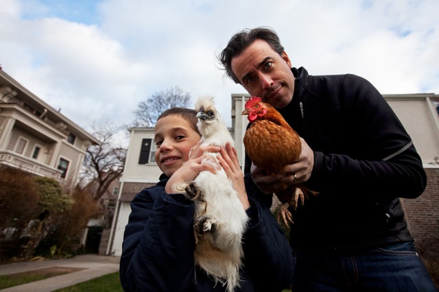 "We live in a palace. A palace with chooks" - Dan