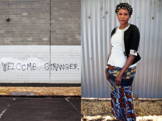 the latest strangers to be welcomed into Footscray - Africans